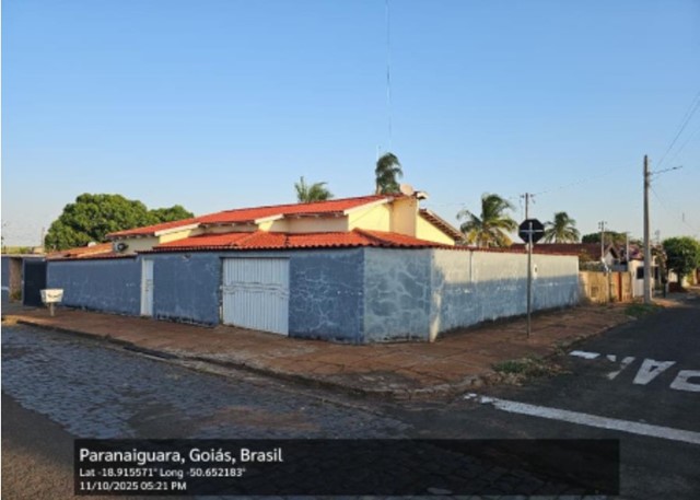 Foto de PARANAIGUARA (GO)Descrição legal: Imóvel Urbano Residencial, Casa situada na Rua 24 com a Rua Vereador